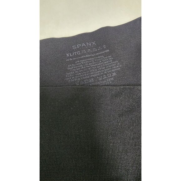 SPANX Look at Me Now Seamless Leggings no see through tummy control Black XL - Picture 6 of 6